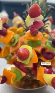 spiedini frutta fresca