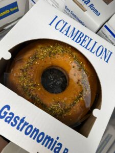 ciambellone pistacchio