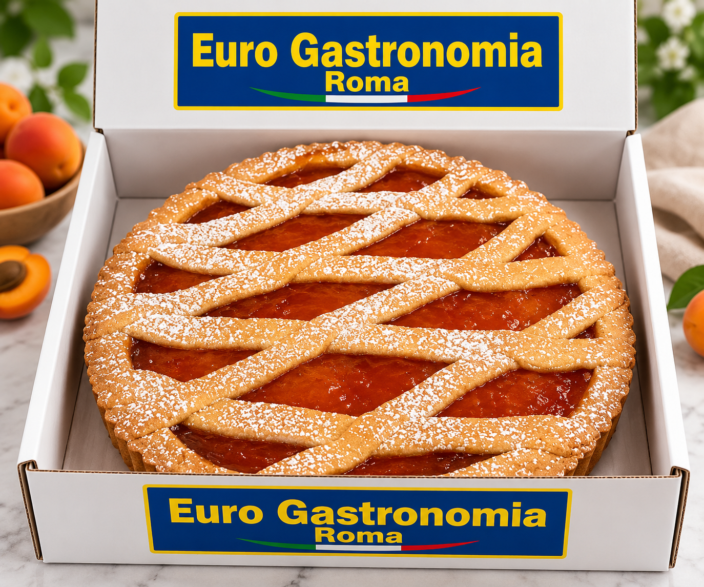 Crostata all'Albicocca Da 1.3kg