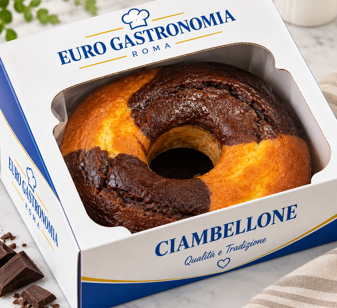 Ciambellone al Cioccolato Da 1kg e da 2kg