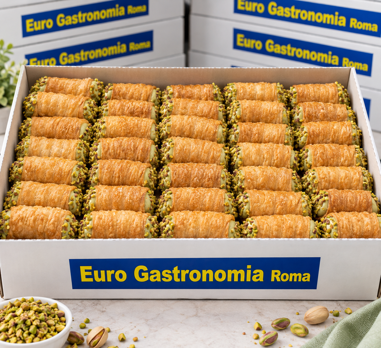 Cannoli Pistacchio da 1.25kg